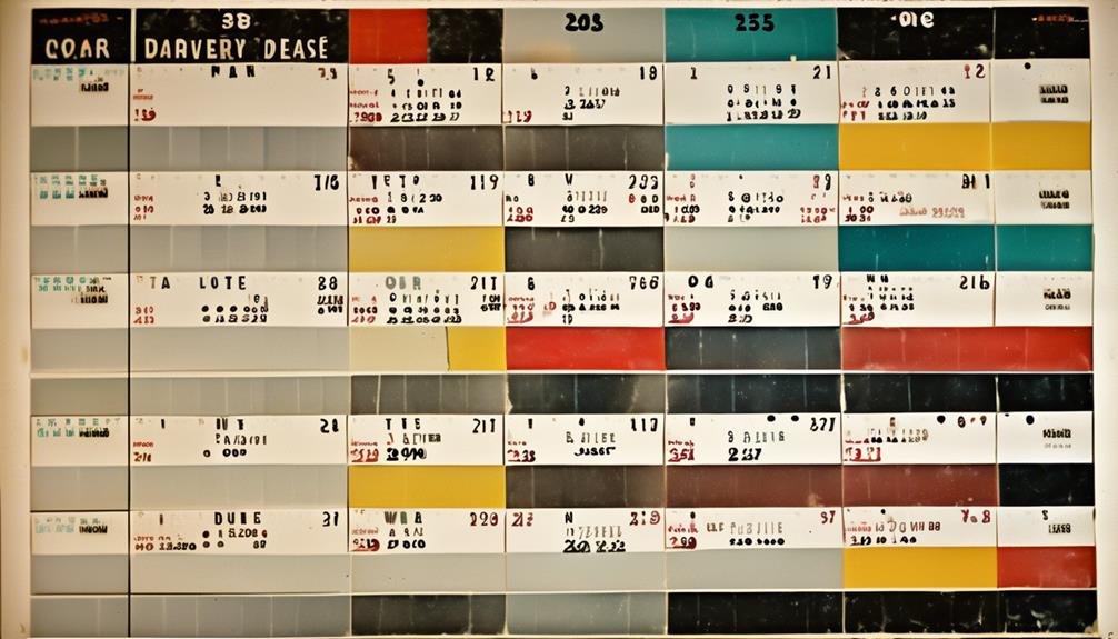 analyzing production timelines accurately