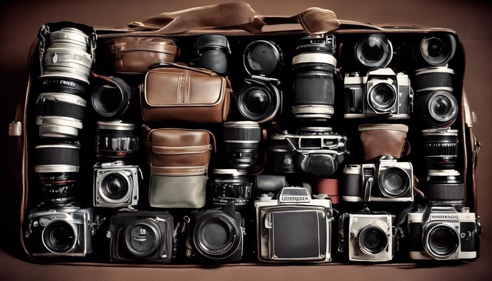 mirrorless camera accessories and storage