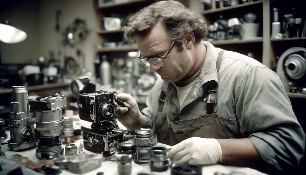 precise and thorough camera cleaning