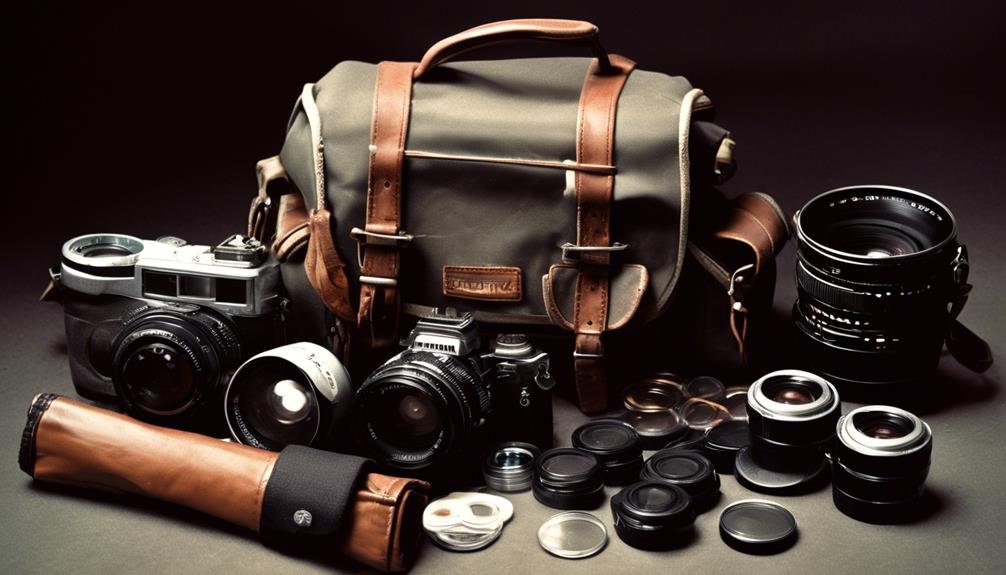 protective camera bag with compartments