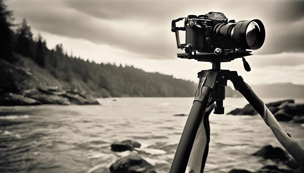 sturdy three legged camera stand