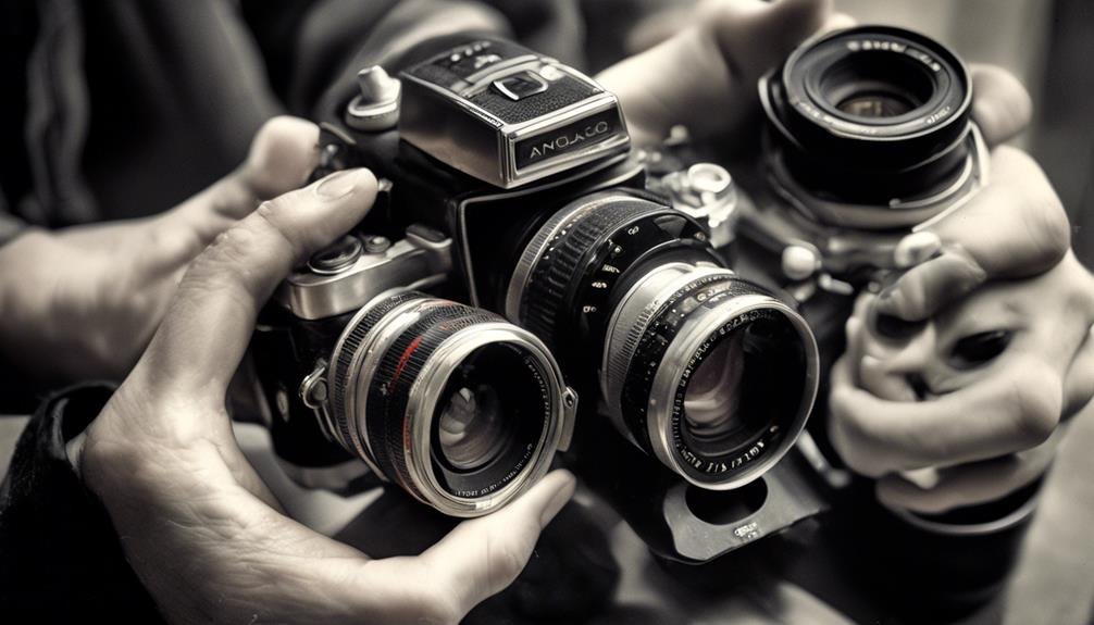 various lens choices available