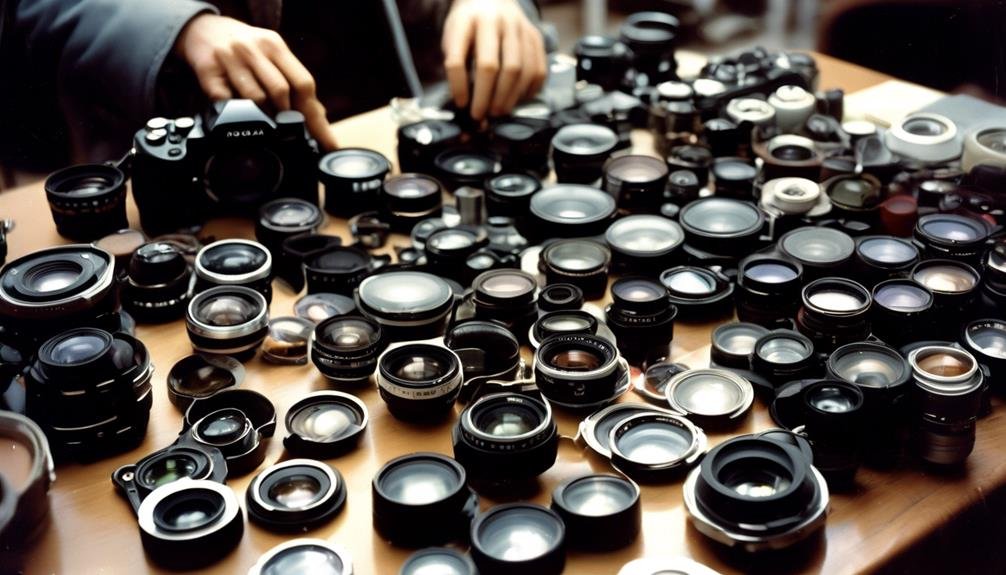 wide variety lens choices